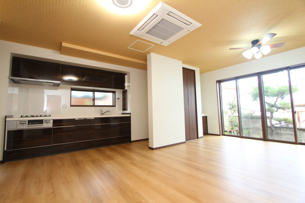 リフォームしたリビング